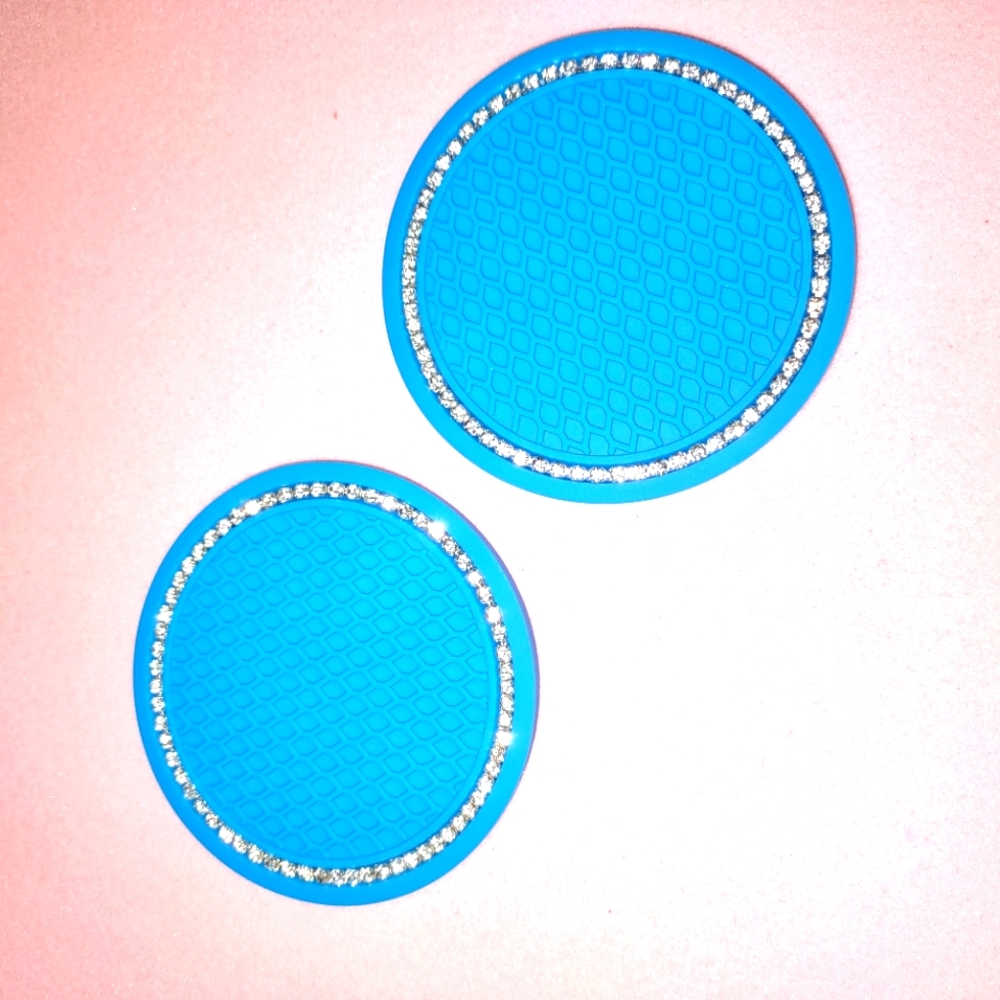 Blue Car Coasters